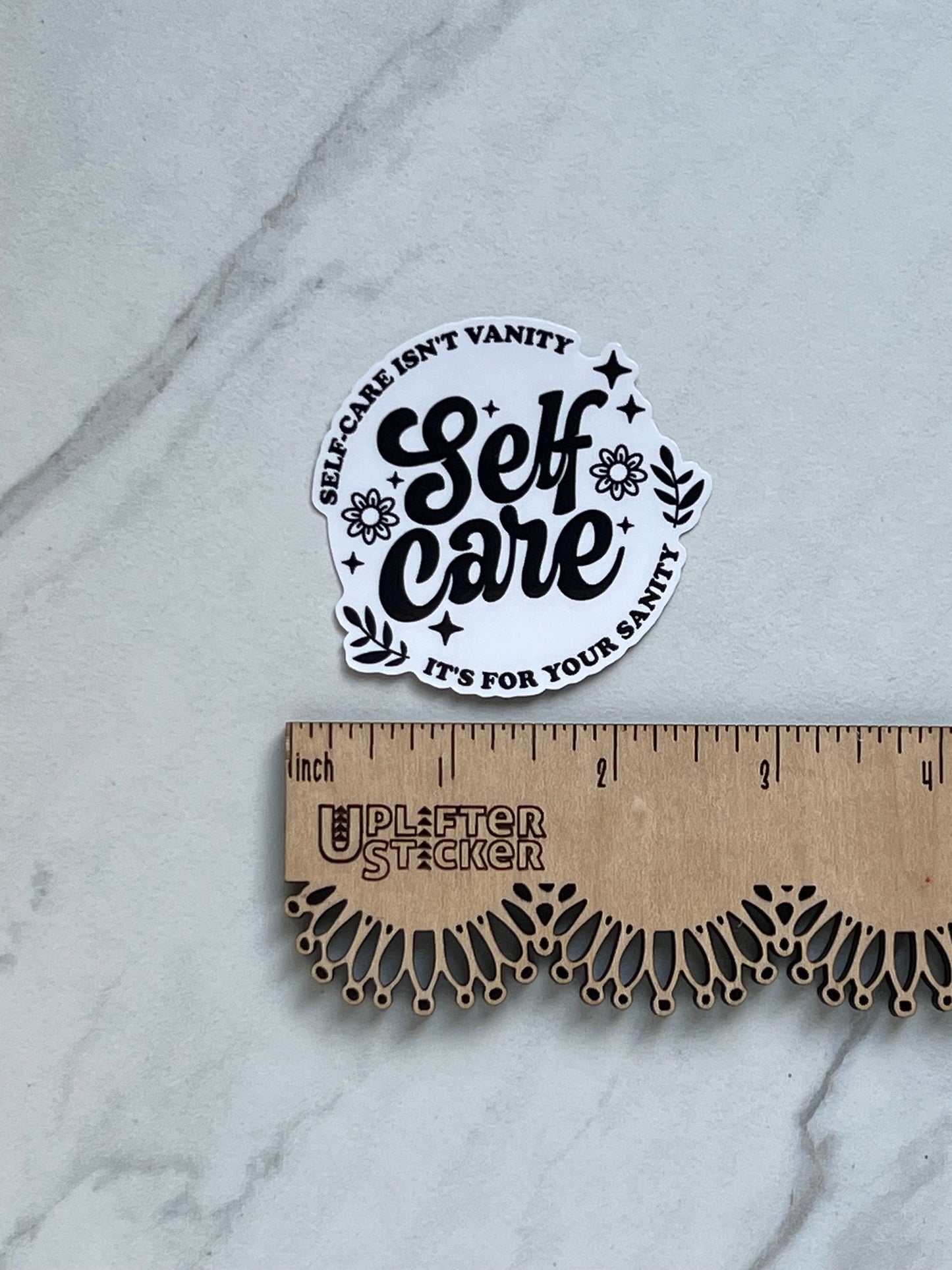 Self care sticker, self care isn’t selfish, mental health sticker, therapist sticker, social worker decal, burnout sticker, therapy sticker