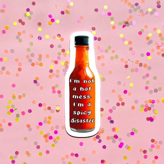 I’m not a hot mess sticker, hot mess mom, hot mess express, mom sticker, mental health sticker, Mother’s Day gift, gift for mom, funny