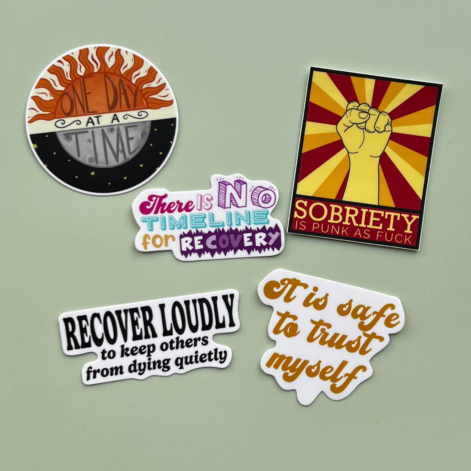Sobriety Stickers