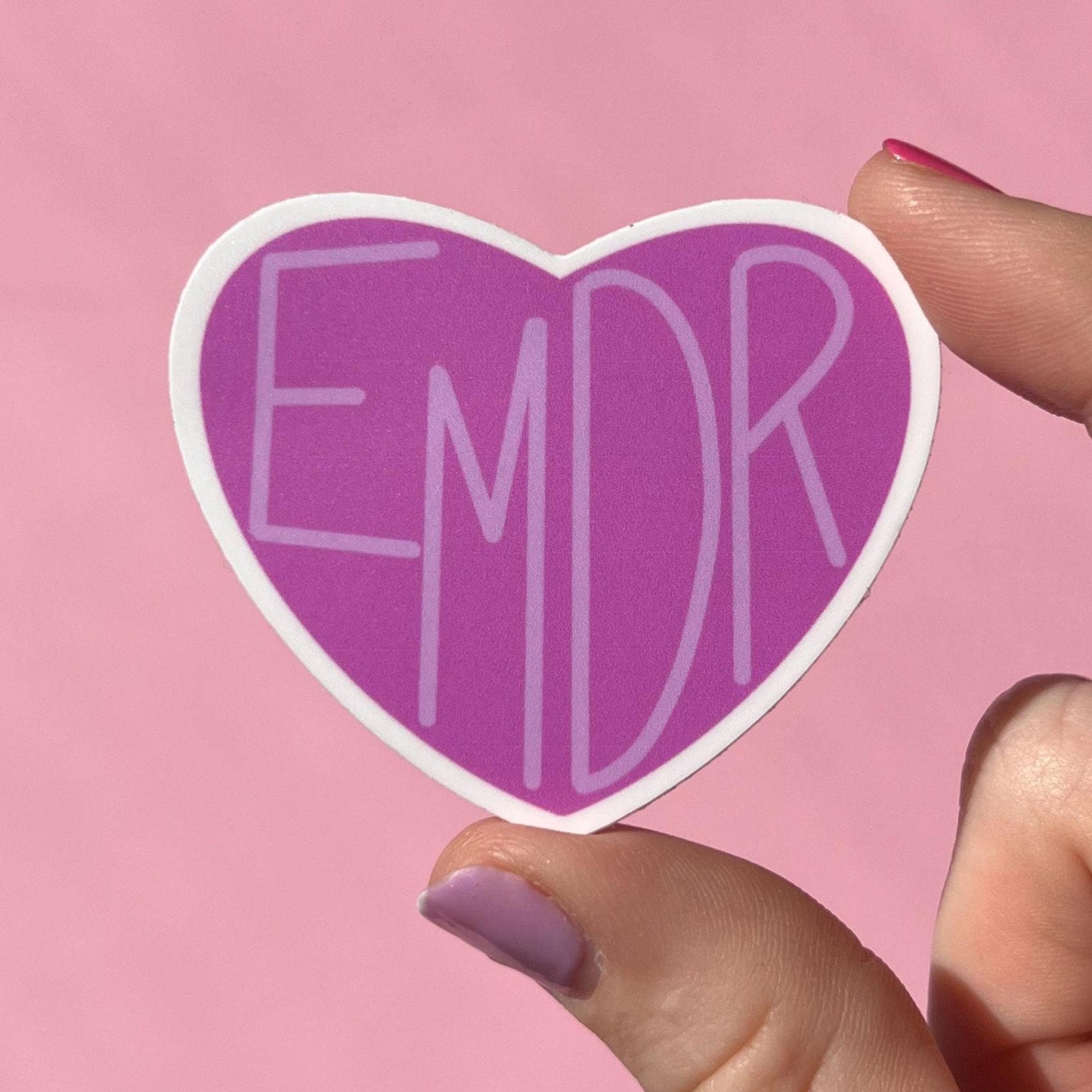 EMDR sticker, spiral sticker, trauma therapy, social worker, LCSW, therapist, counselor, LCPC, mental health awareness