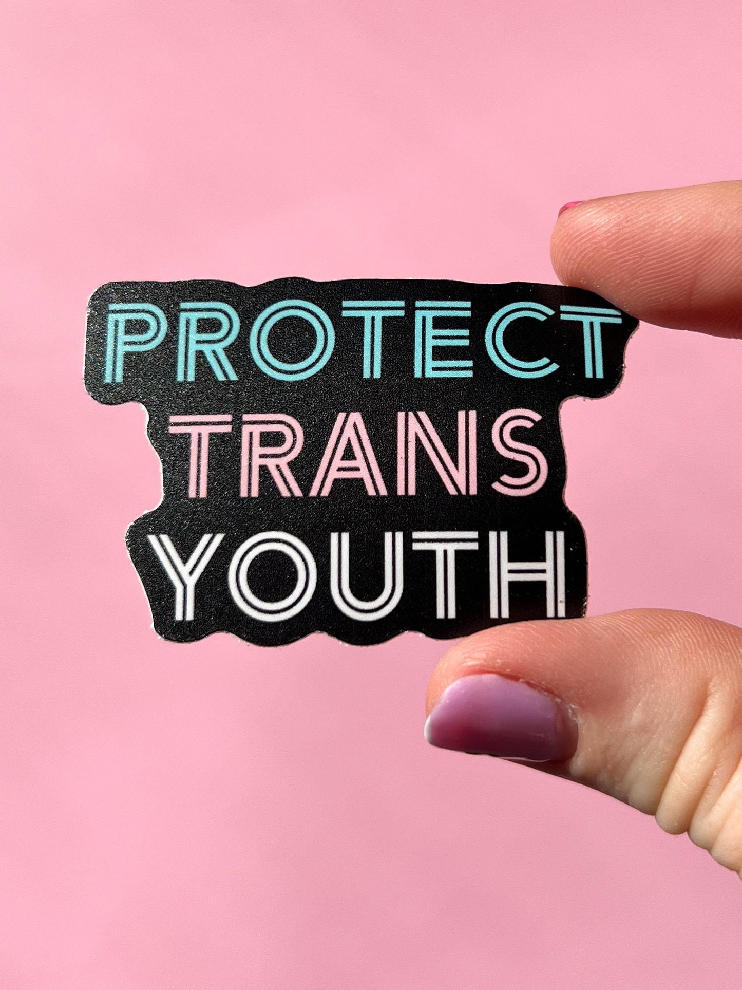 Pride month sticker, lgbtq+ sticker, pride ally sticker, mental health awareness, all proceeds to Trevor Foundation!