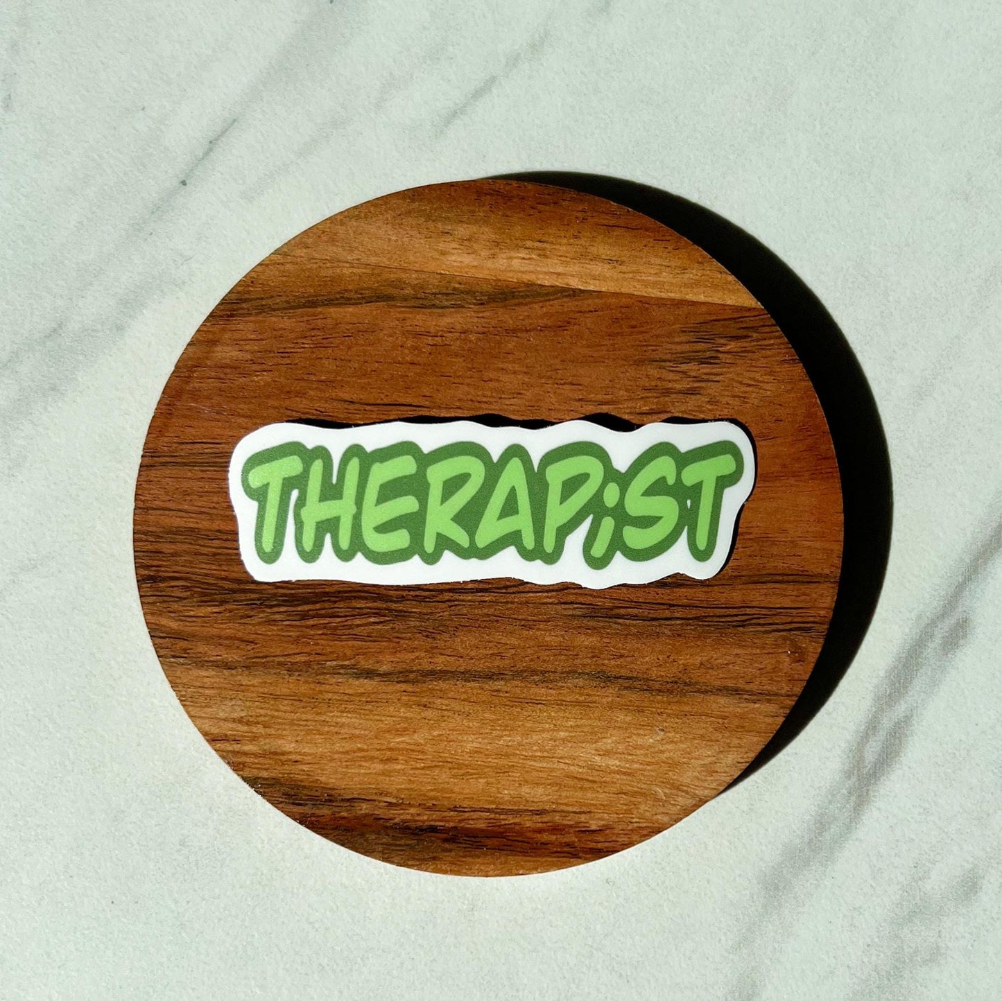 Therap;st sticker Soca;l Worker sticker, therapy sticker, mental health sticker, gift for therapist, mental health advocate, semicolon