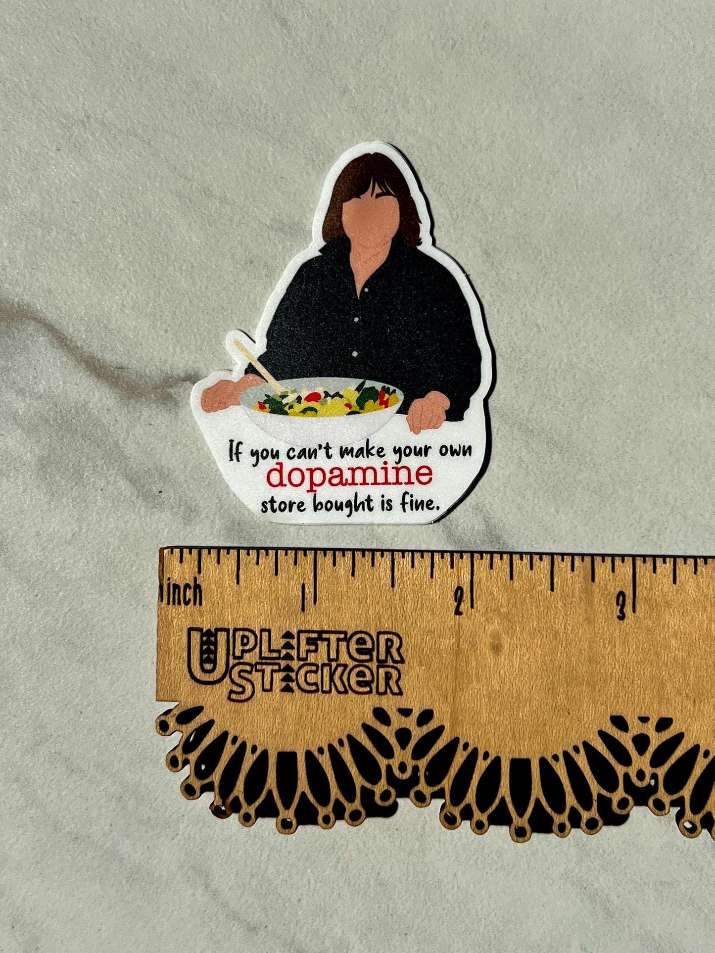 Dopamine sticker, barefoot contessa sticker, sticker gift, funny sticker, mental health sticker, ADHD sticker, self love sticker, therapy