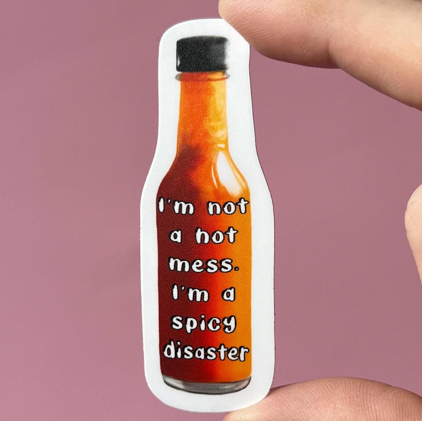 I’m not a hot mess sticker, hot mess mom, hot mess express, mom sticker, mental health sticker, Mother’s Day gift,  gift for mom, funny