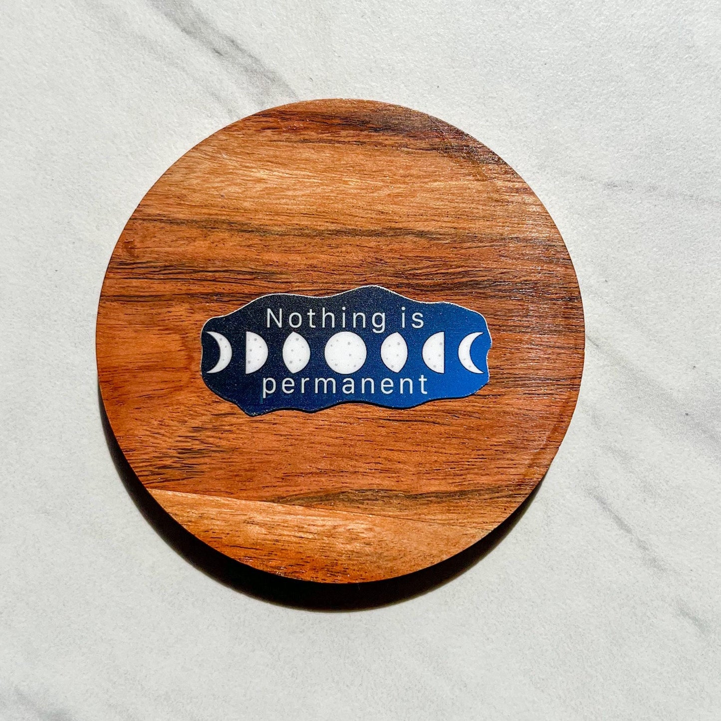 Nothing is permanent sticker, motivational stickers, anxiety sticker, therapy sticker, mental health stickers, mental health gift